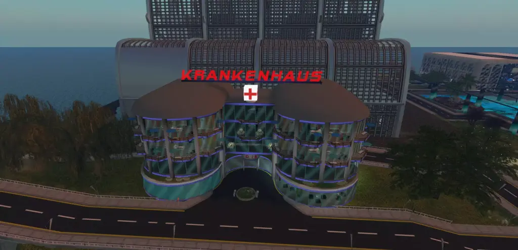 Zentralpark - Krankenhaus