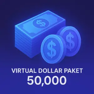 Virtual Dollar Paket – 50.000 VD