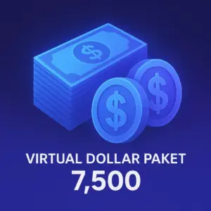 Virtual Dollar Paket – 7.500 VD